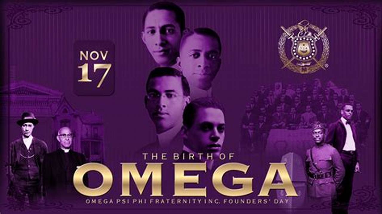 Omega Psi Phi Founders Day 2024