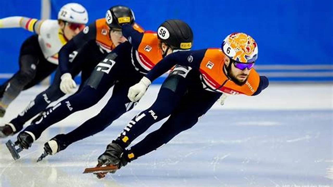 On March 15,16 And 17 The Best Short Track Speed Skaters Will Compete For The World Titles In Rotterdam Ahoy., 2024