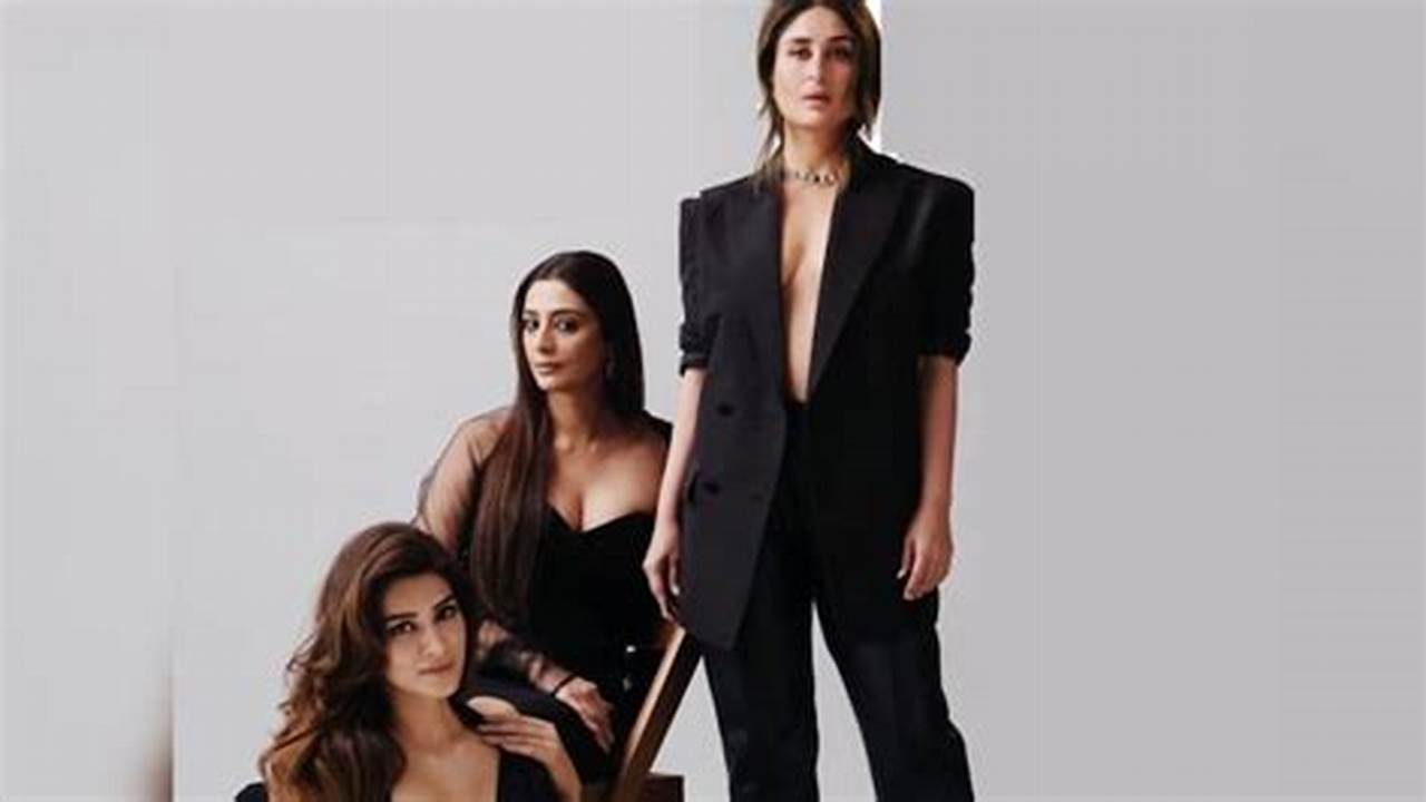 On March 20, The Track, Featuring Kareena Kapoor, Tabu, And Kriti Sanon Was Unveiled., 2024