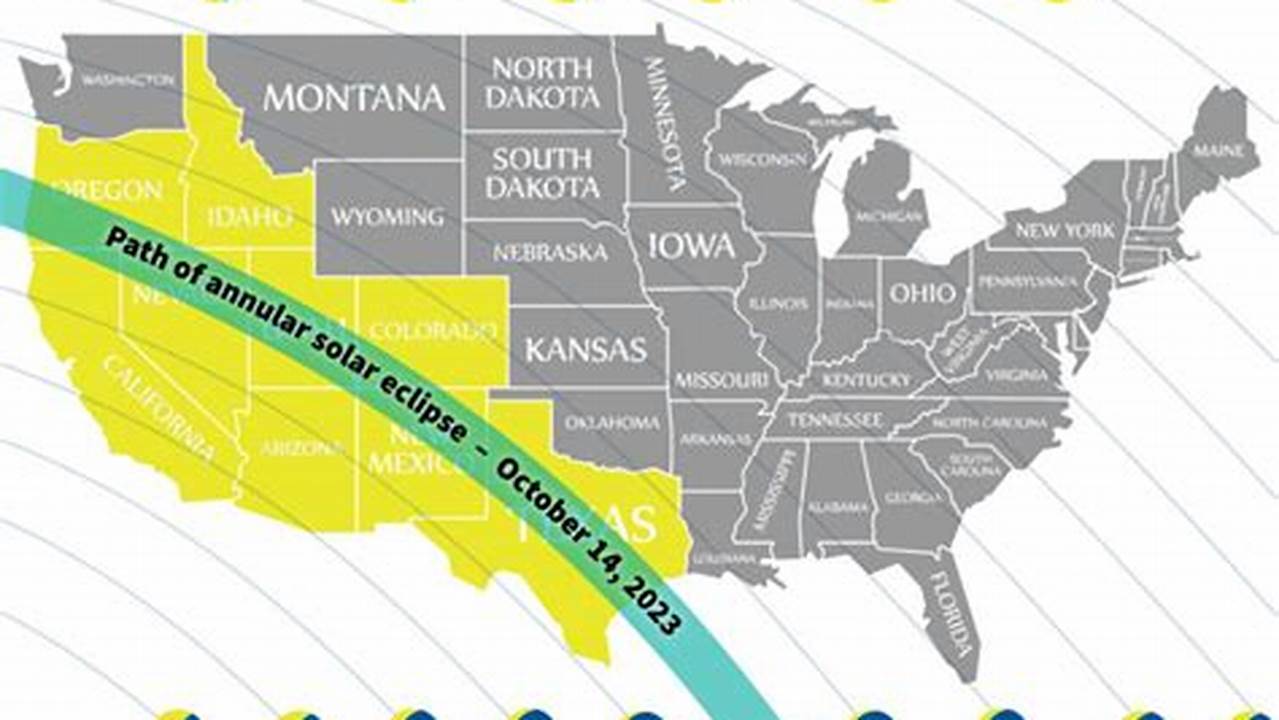 On October 14, 2023, An Annular Solar Eclipse Begins Over The Pacific Ocean And Reaches The Usa At Oregon., 2024