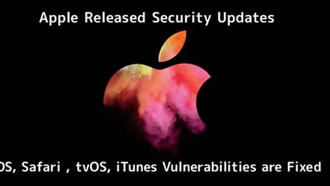 On Tuesday, Apple Released Security Updates For All Three Supported Branches Of Ios And Ipados., 2024