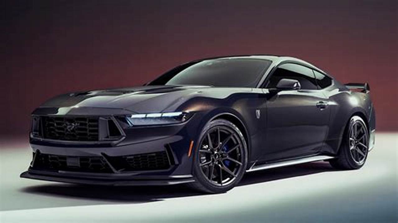 One Of The Most Dazzling Aspects Of The 2024 Ford Mustang Dark Horse Is One Of The Brand New Colors That It’s Available In, A Shade Dubbed Blue Ember., 2024
