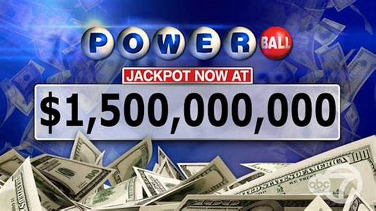 Only Five Jackpots Exceeding $1 Billion Have Been., 2024