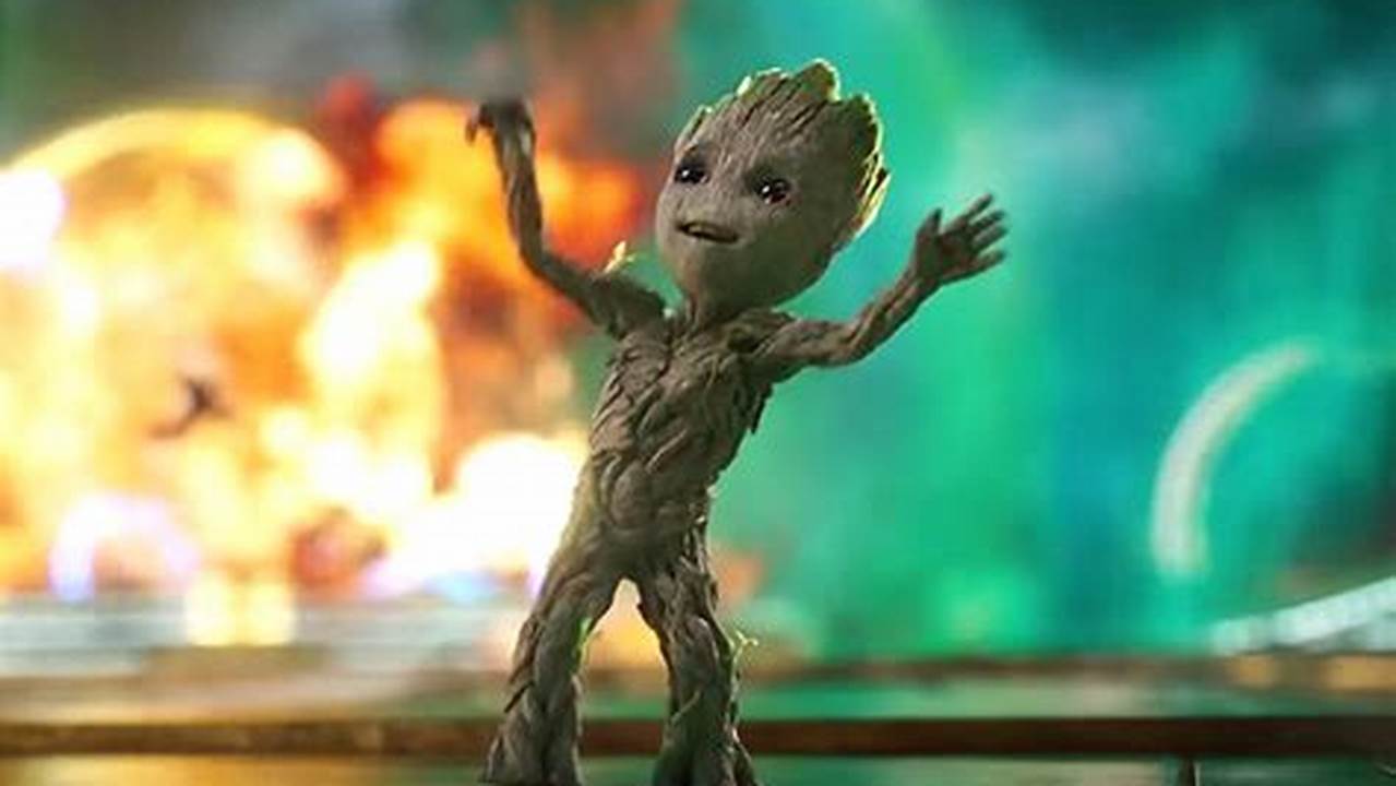 Open &amp;Amp; Share This Gif Baby Groot, Dancing, Groot, With Everyone You Know., Images