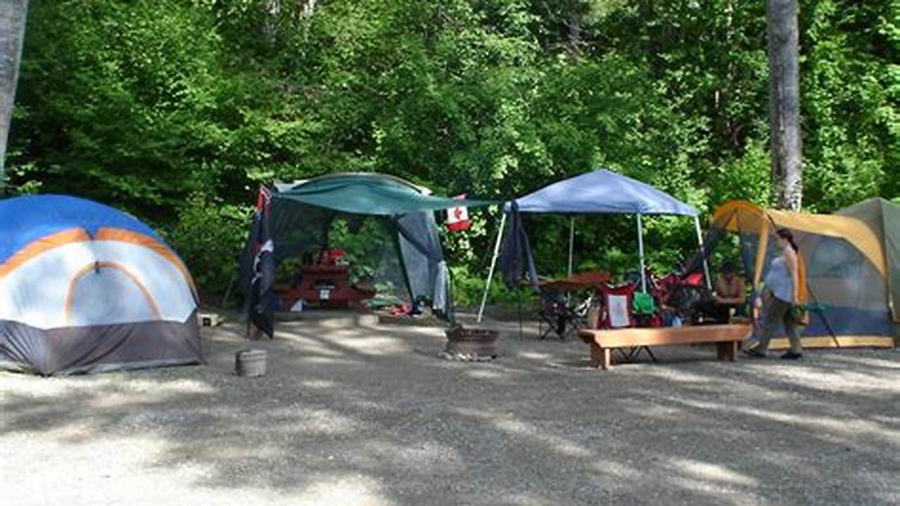 Open From April To October, Camping