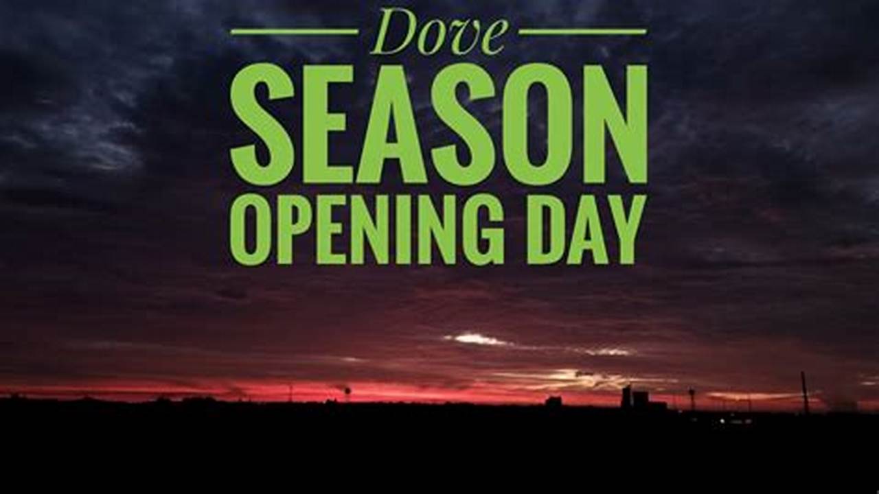 Opening Day Of Dove Season 2024