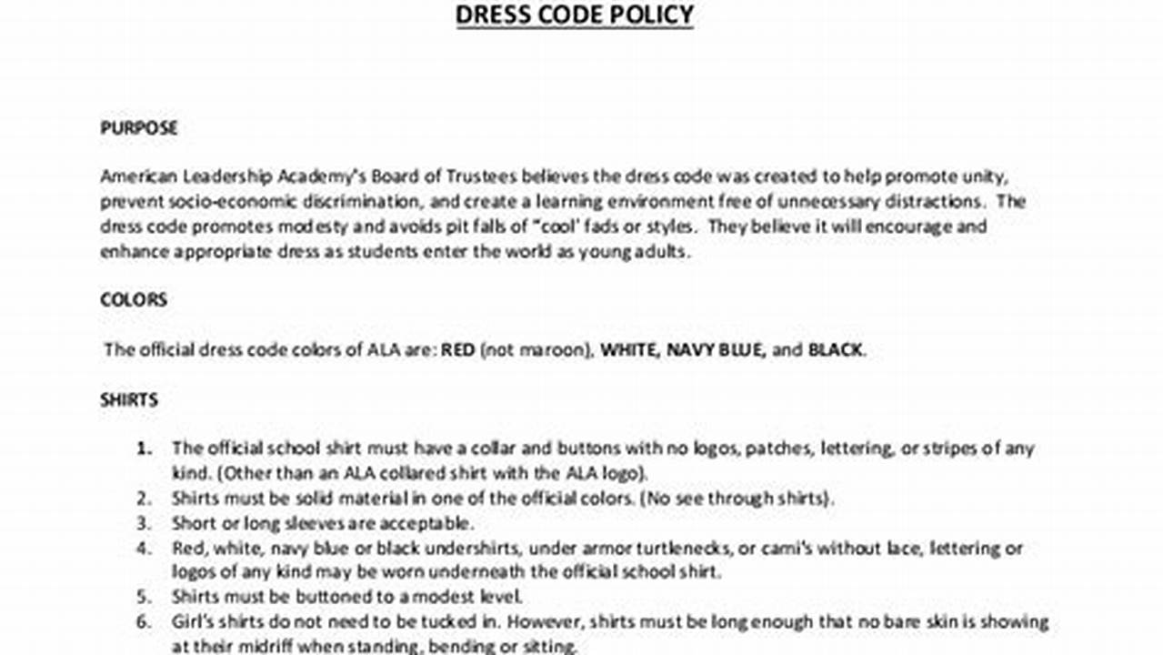 Operators Enforcing A Dress Code Or Requiring Staff To Buy Or Hire Their Uniforms—Whether From The Employer Or A Third Party—Might Consider., 2024