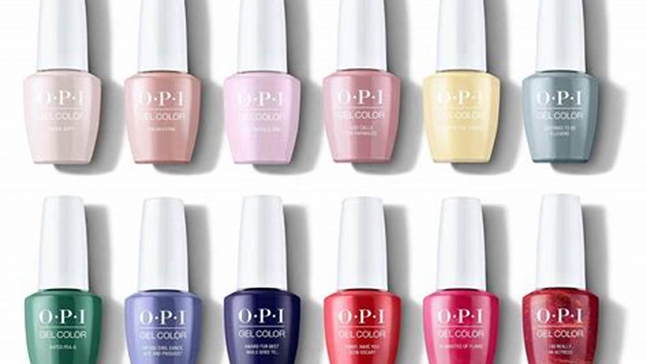 Opi Is Set To Unveil The Summer 2024 Collection, Igniting The Beauty Scene With This Season’s Trendsetting Colors., 2024