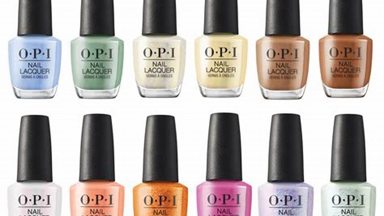 Opi Spring 2024 Collection