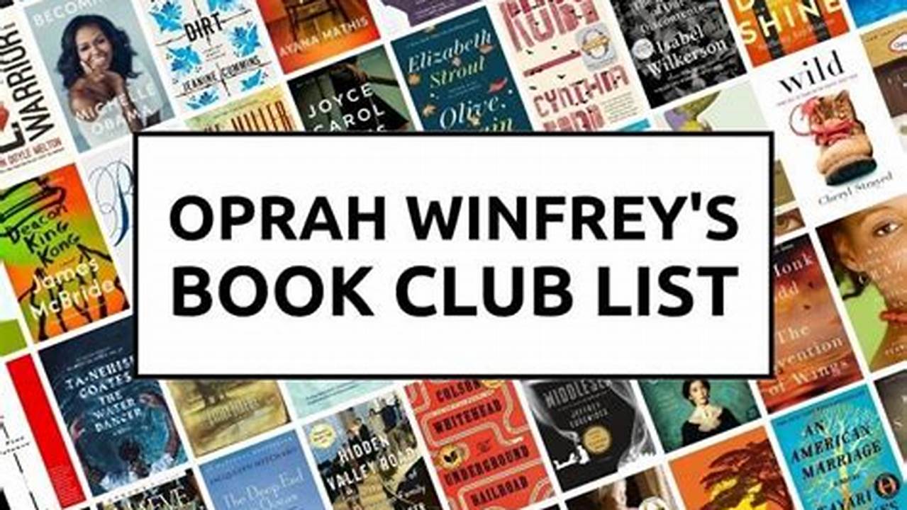 Oprah's Book Club 2024