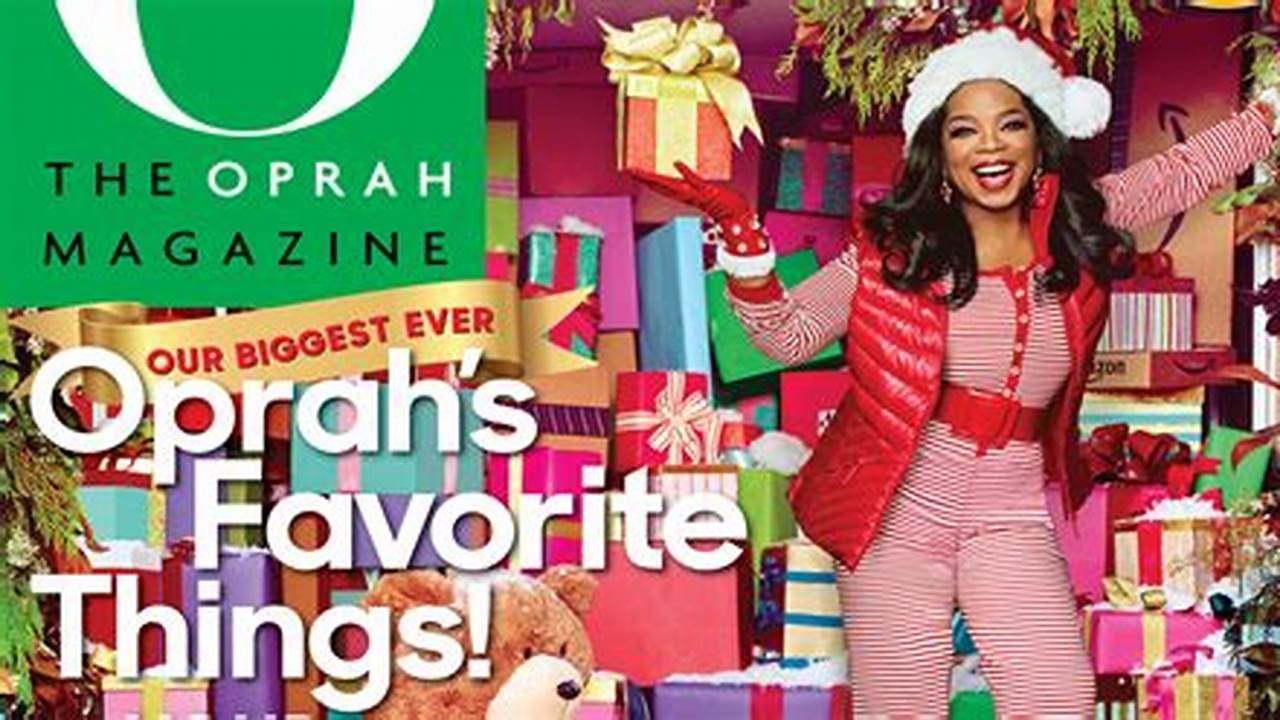 Oprah's Favorite Things 2024 List