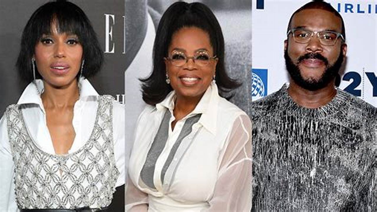 Oprah Winfrey, Tyler Perry, And Kerry Washington Never Disappoint., 2024