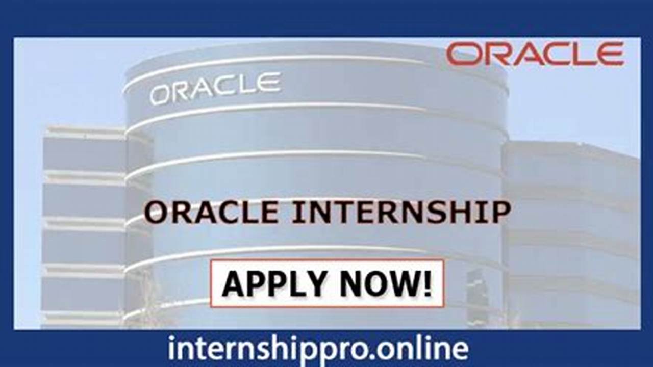 Oracle Summer Internship 2024 Portal