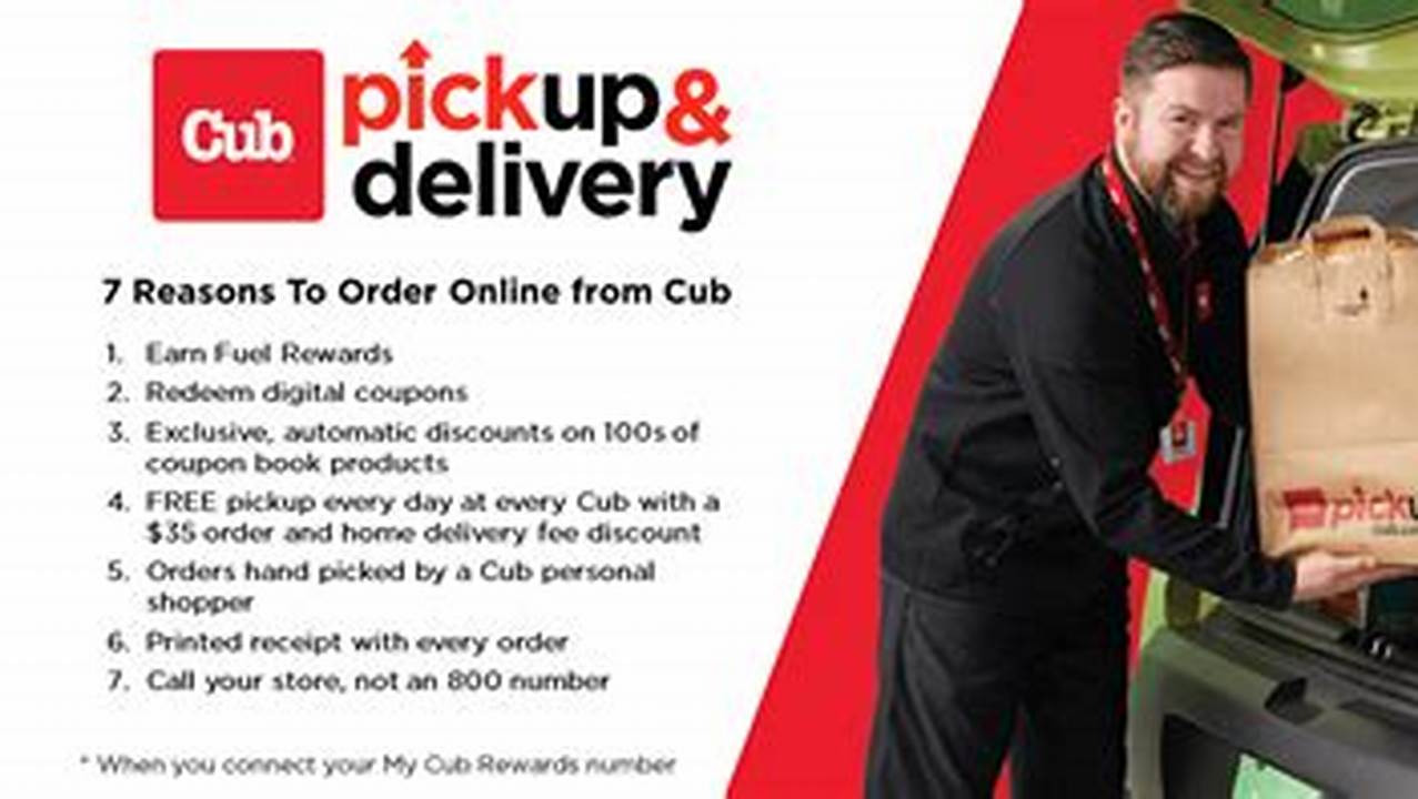 Order Ahead Online For Pick Up Or Delivery., 2024