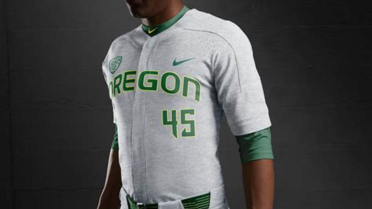 Oregon Baseball Uniforms 2024