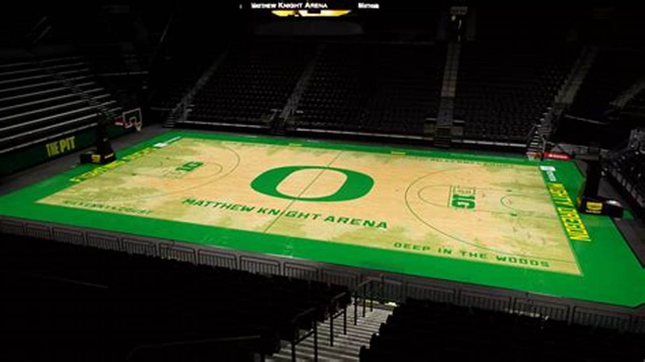 Oregon Basketball Court 2024