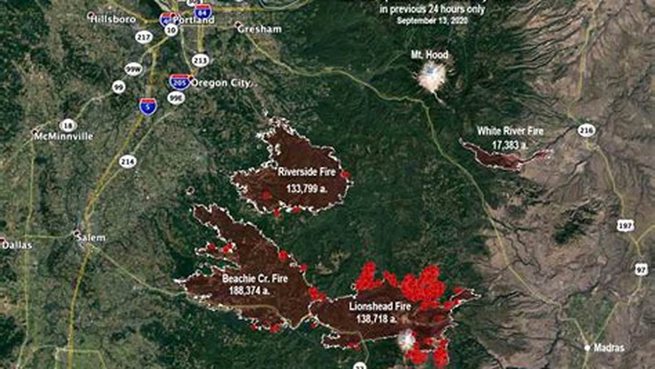 Oregon Wildfires 2024