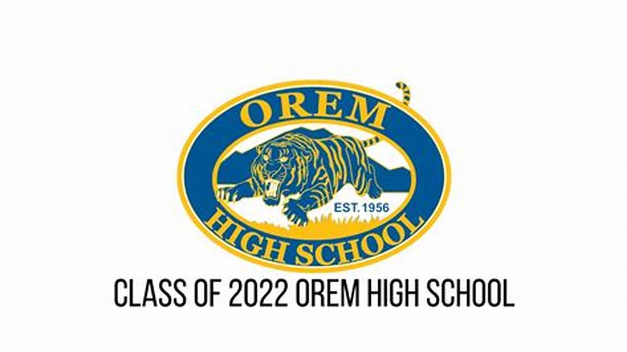 Orem High Graduation 2024