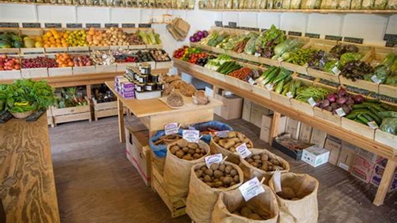 Organic Produce, Farm Store