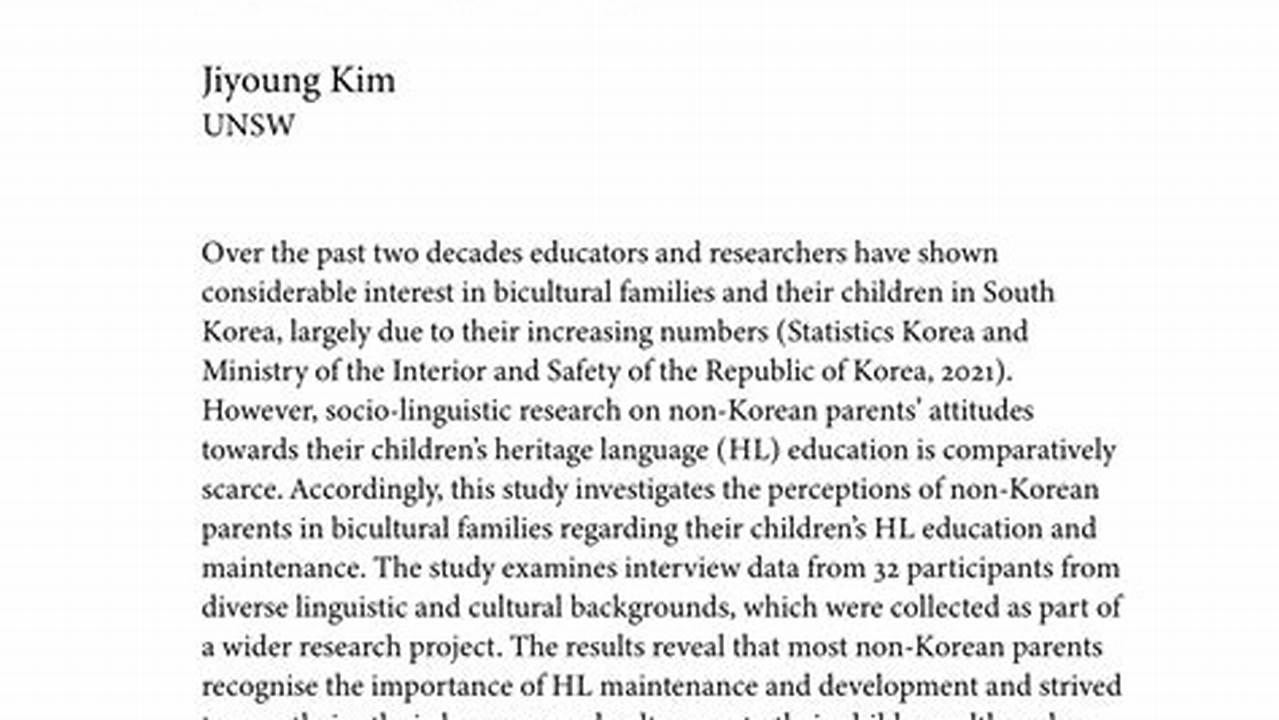 Original Curriculum, Certified Korean Language Teachers, Designed For Bicultural Children., 2024