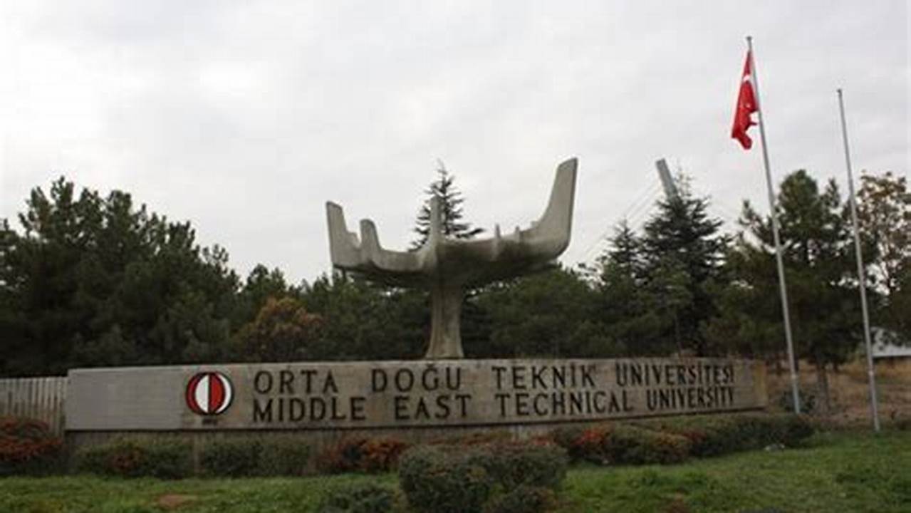 Orta Doğu Teknik Üniversitesi, Üniversiteler Mahallesi, Dumlupınar Bulvarı No, 2024