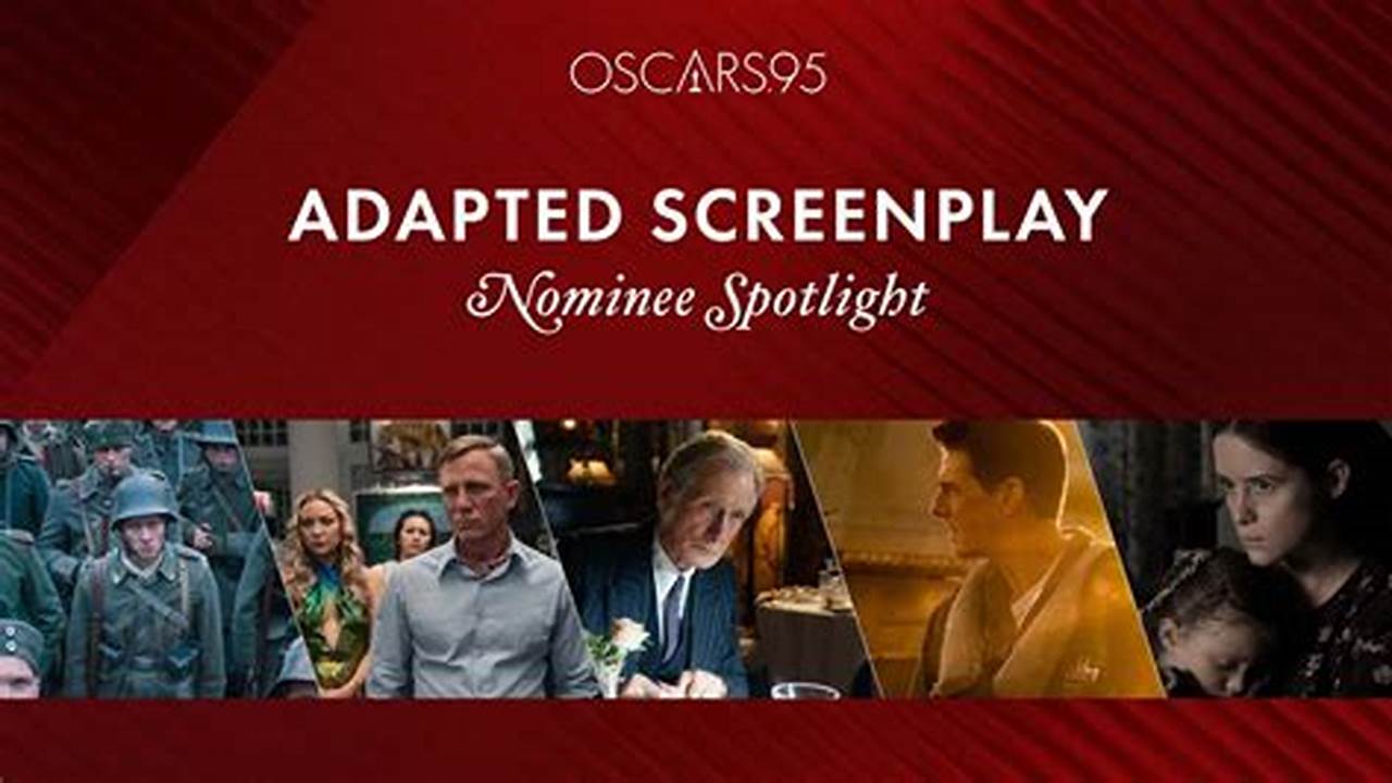 Oscar Best Adapted Screenplay 2024