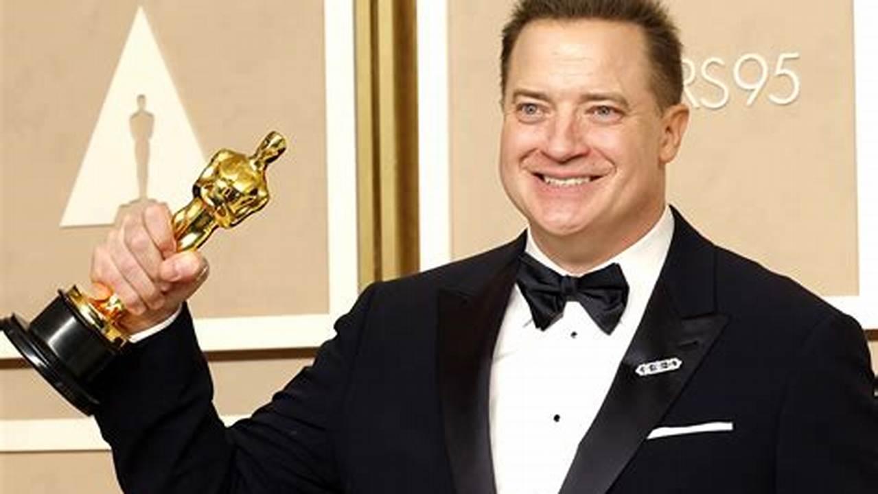 Oscars 2024 Brendan Fraser Speech - Cele Meggie