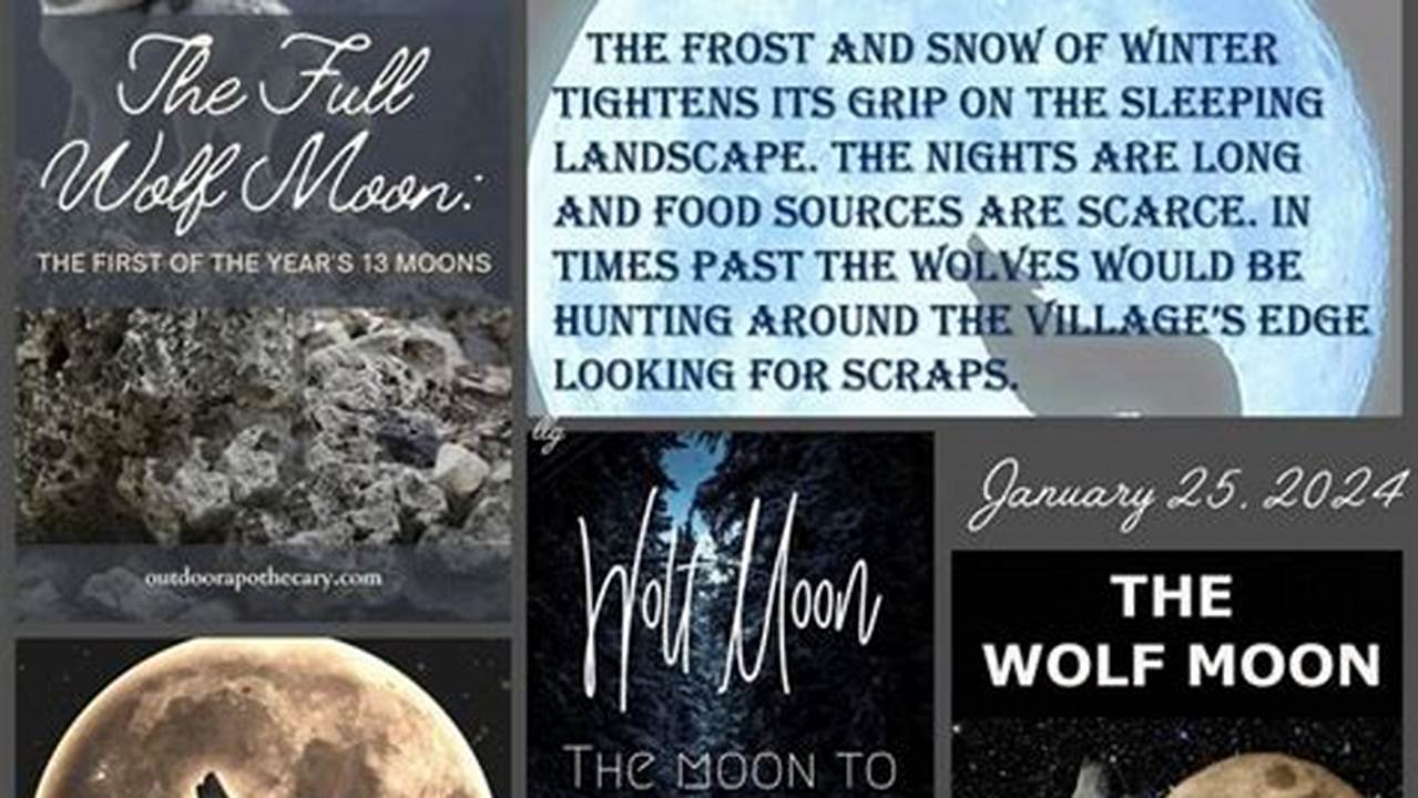 Other Names For The January Full Moon Include The Ice Moon, Old Moon, Moon After Yule, And Snow Moon., 2024