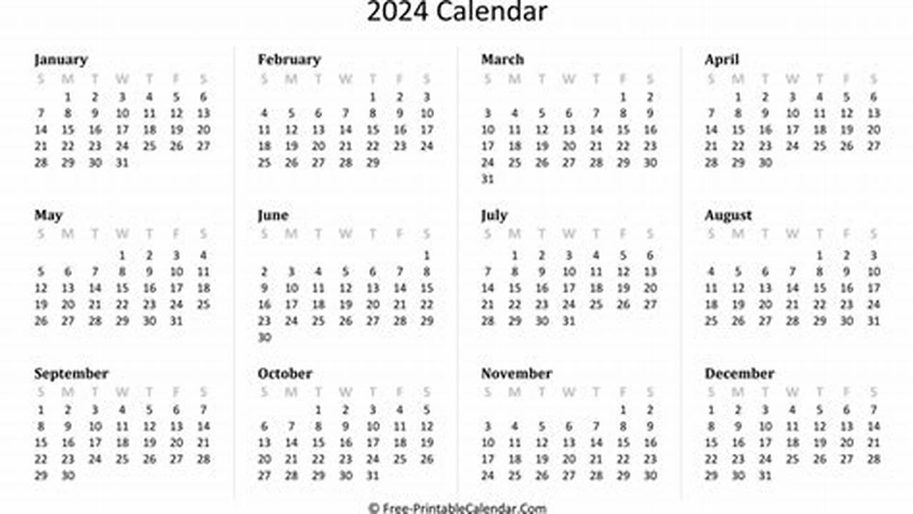 Our Calendars Are Free To Be Used And Republished For Personal Use., 2024