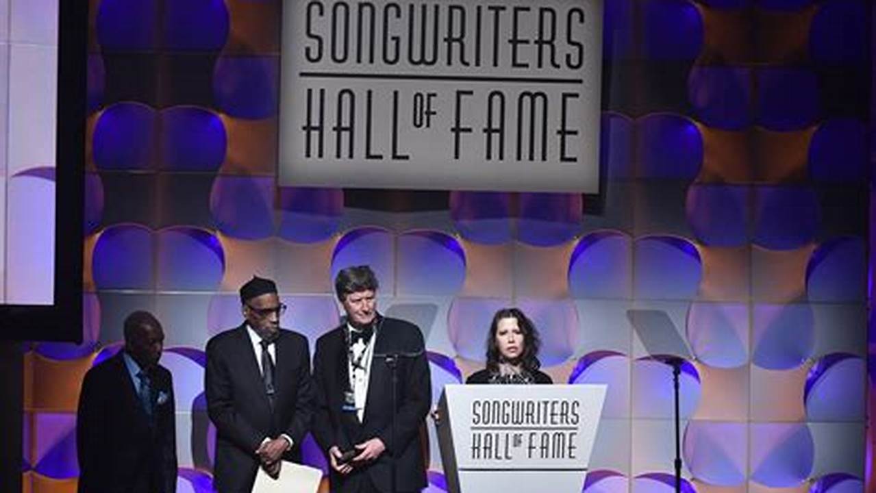 Our Hall Of Fame Songwriter Members Are Featured Below., 2024