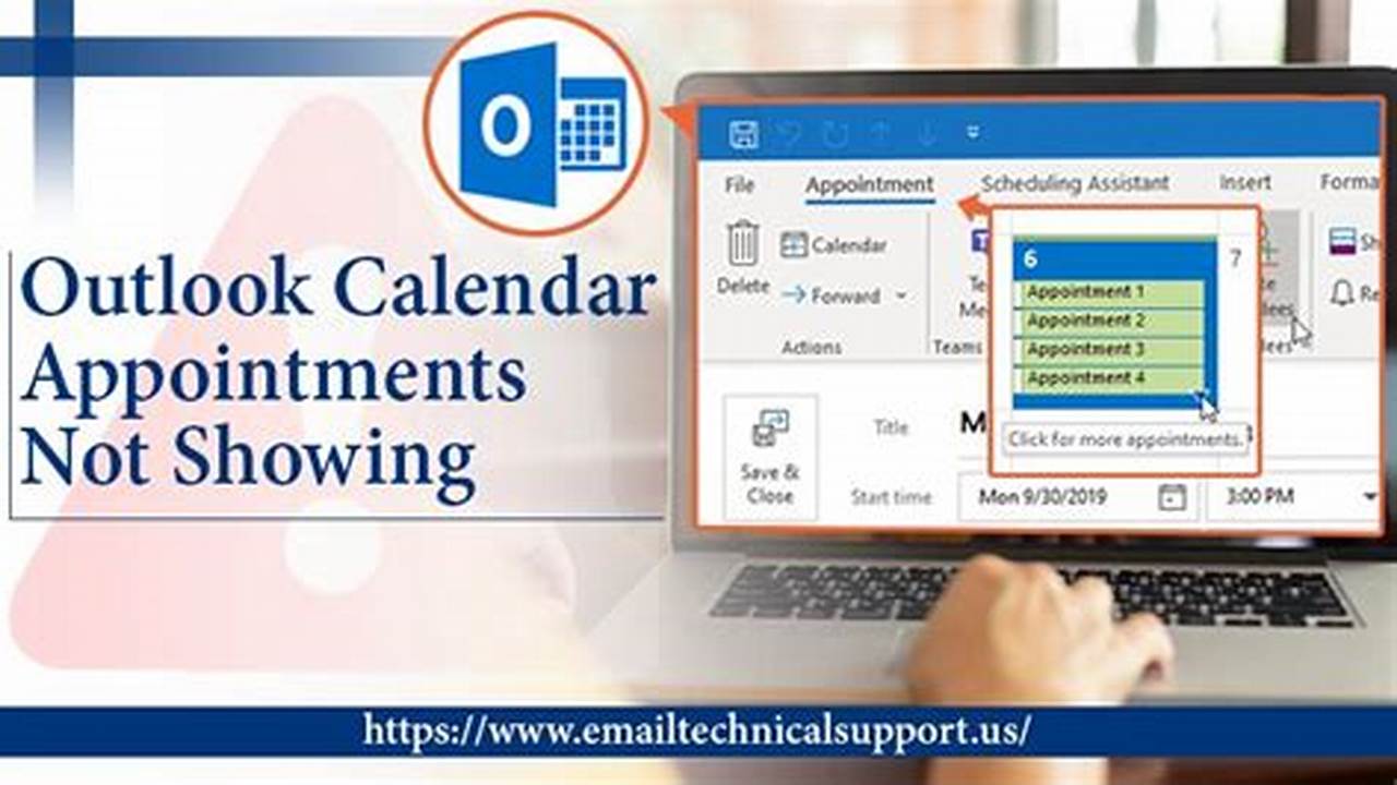 Outlook Calendar Appointments Disappeared