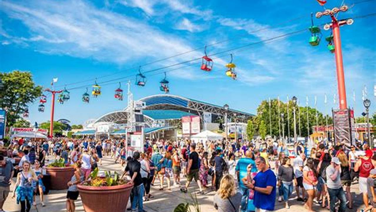 Over The Course Of Summerfest, 624,407 Festival Goers Came Through The Summerfest Gates To Listen To More Than 600 Artists., 2024