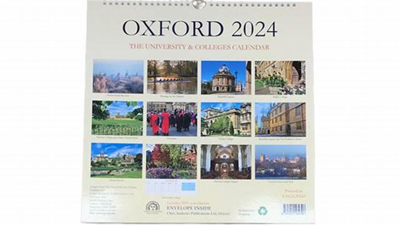 Oxford 2024 Calendar Google