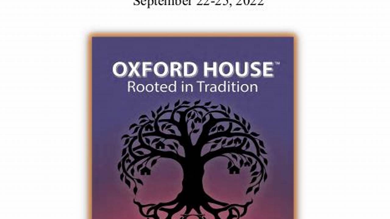 Oxford House World Convention 2024