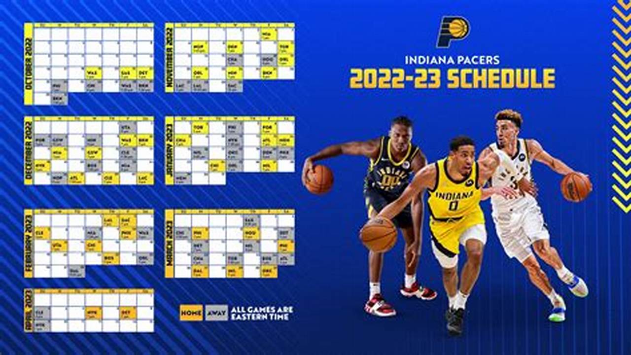 Pacers Schedule 2024-24