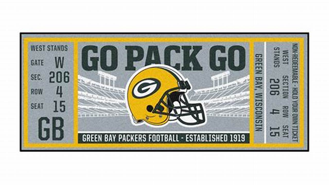 Packers Tickets 2024