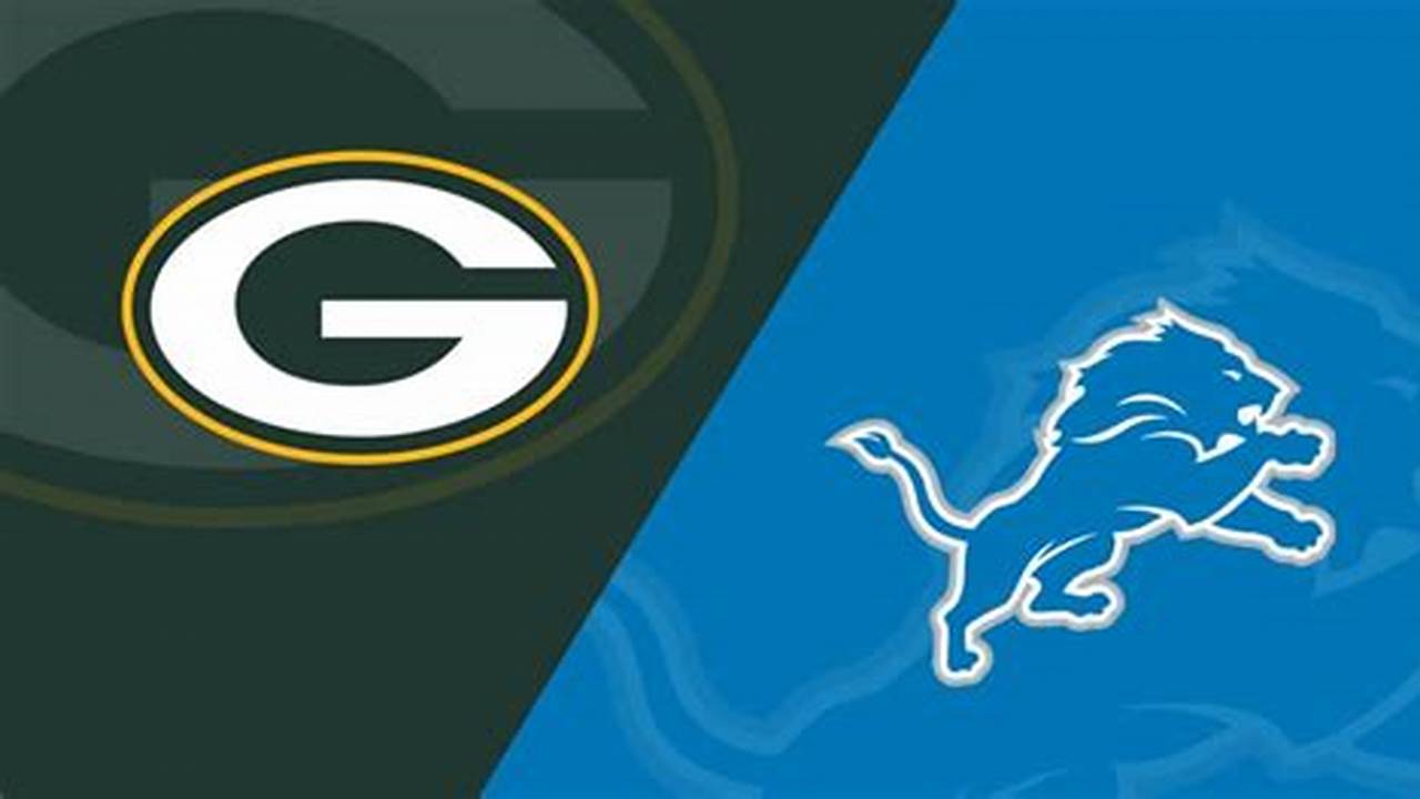 Packers Vs Lions January 2024