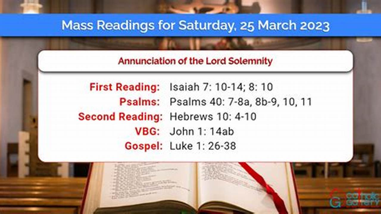 Palm Sunday Mass Readings 2024 Olympics