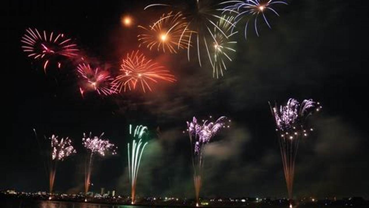 Panama City Marina Fireworks 2024