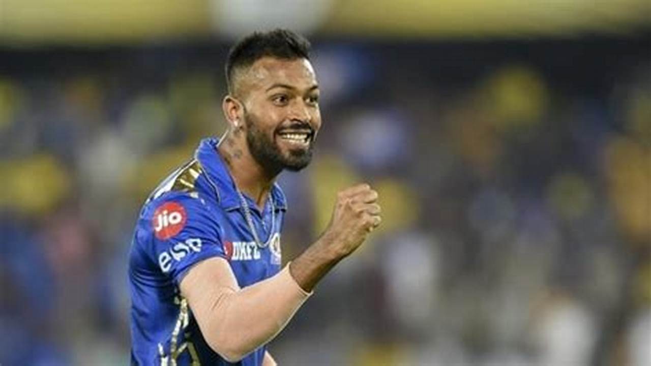 Pandya, Who Won Four Ipl Titles (2015, 2017, 2019 And 2020) With Mi, Was Released Before The 2022 Auction., 2024