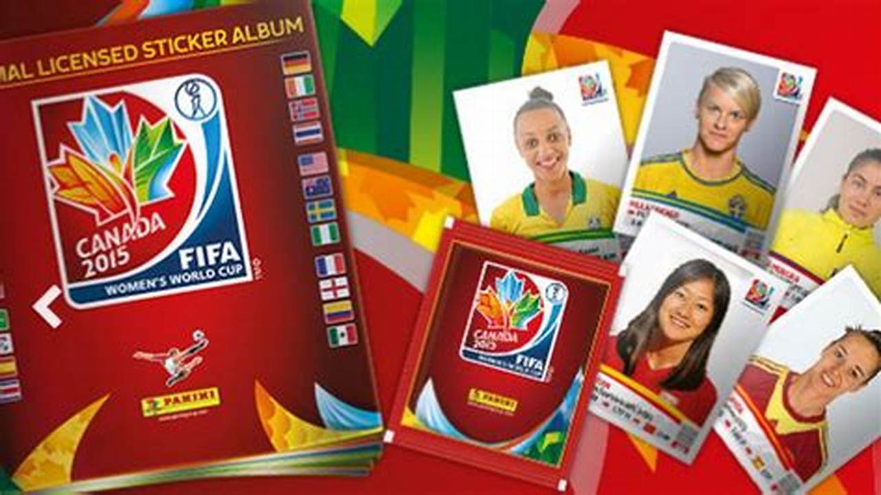Panini Women's World Cup 2024 Stickers