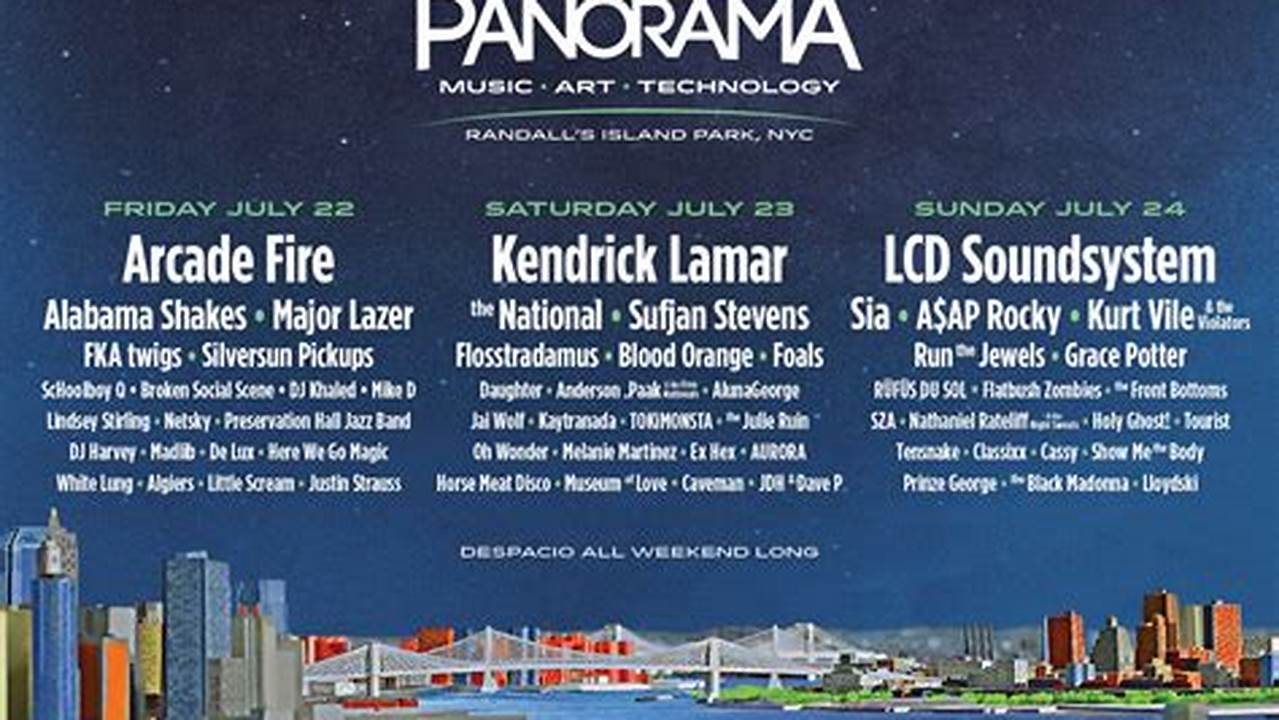 Panorama Music Festival 2024