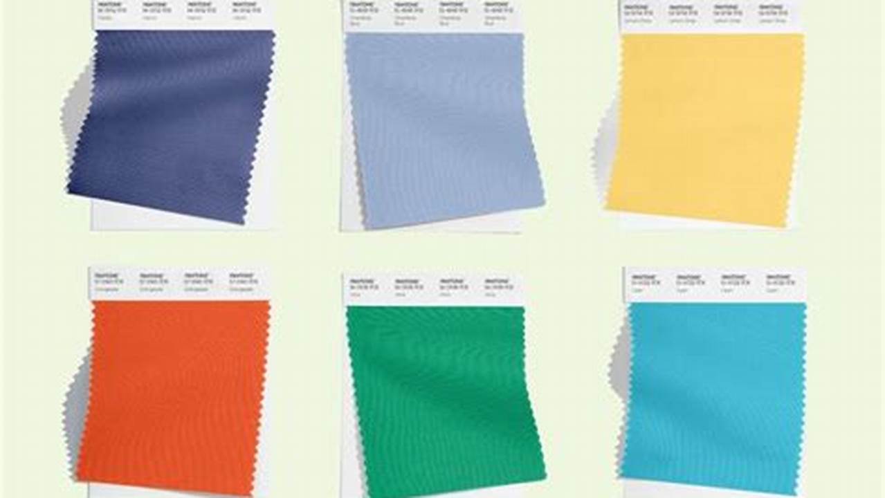 Pantone Colors For Spring 2024