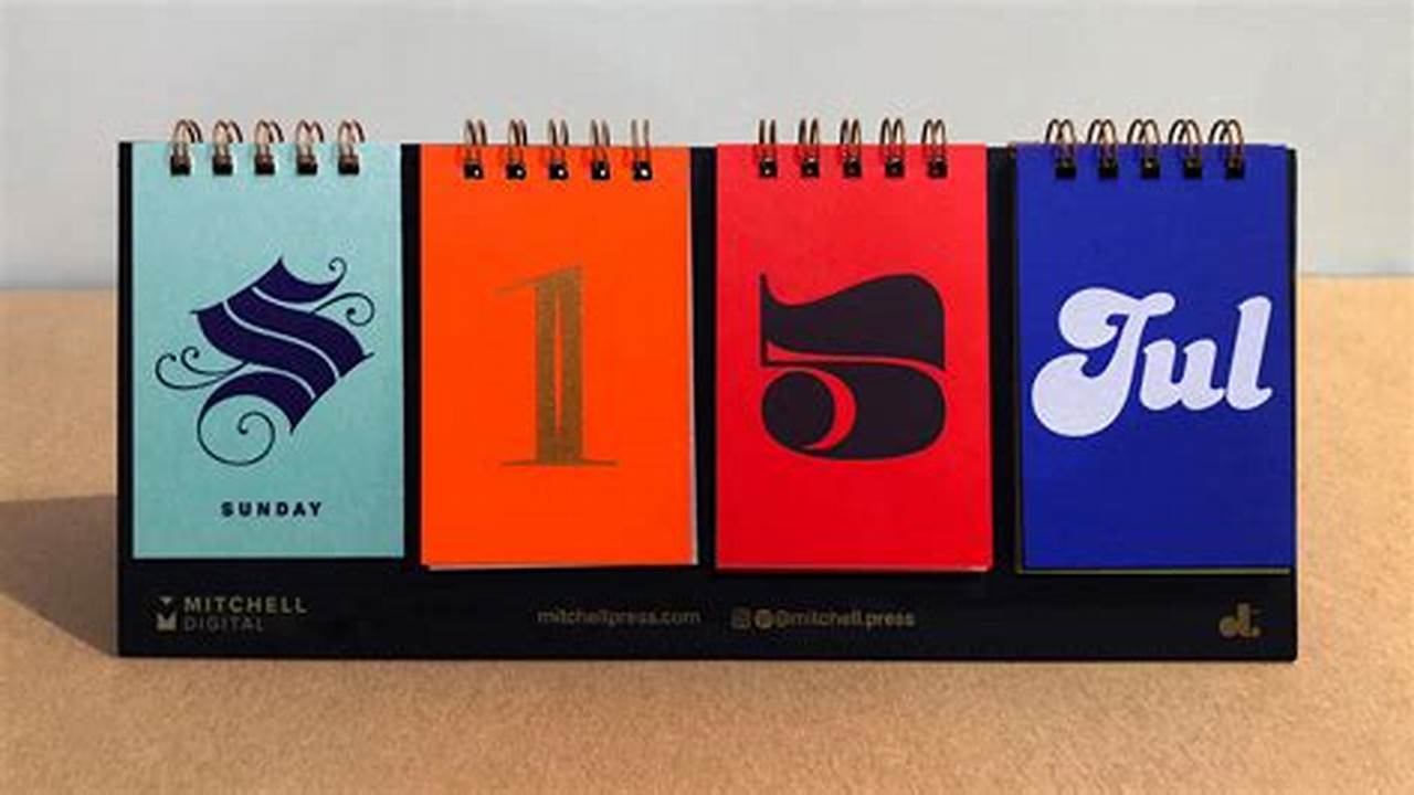 Paper Perpetual Calendar