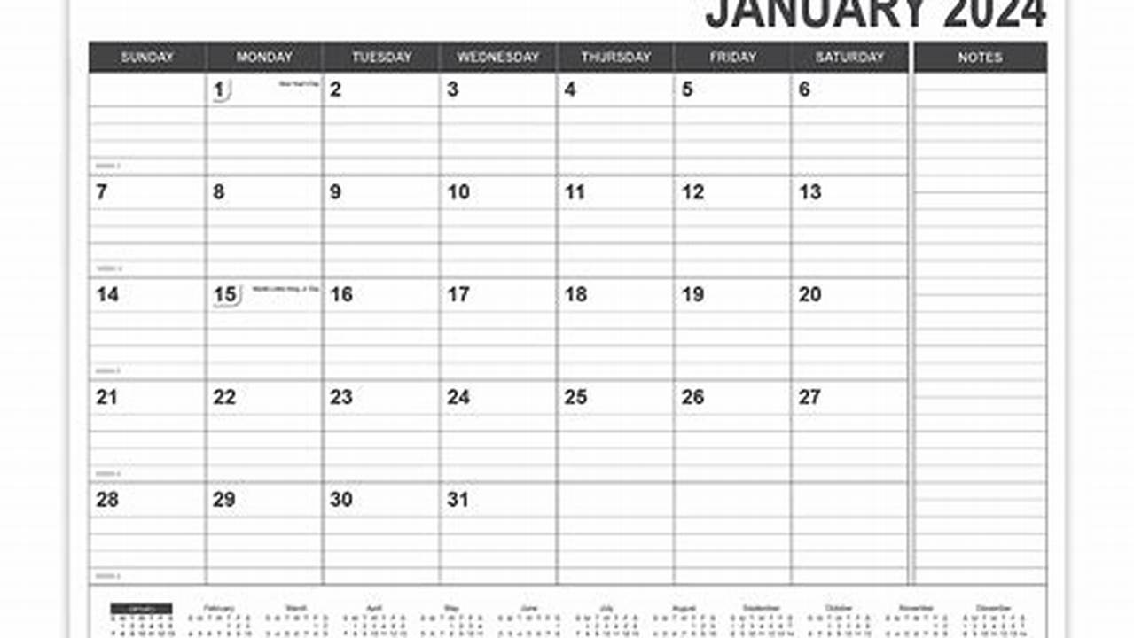 Paperage Calendar 2024 Lexus