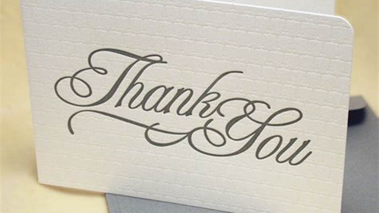 Papier Wedding Arch Thank You Card., Images