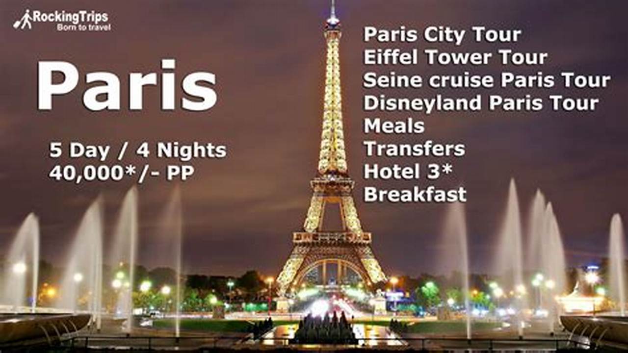Paris Vacation Packages 2024