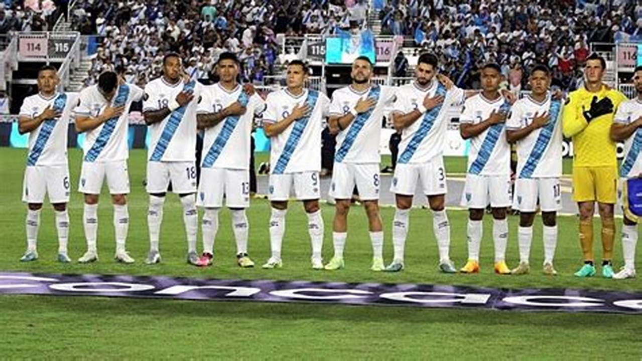 Partido De La Selección De Guatemala En Vivo, 2024
