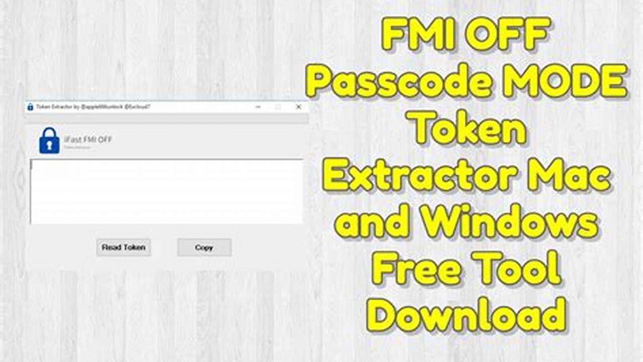 Passcode Extraction, Download