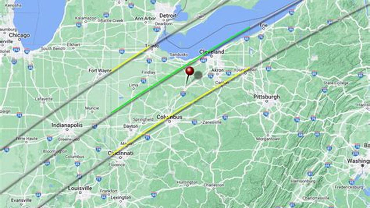 Path Of Eclipse 2024 Ohio